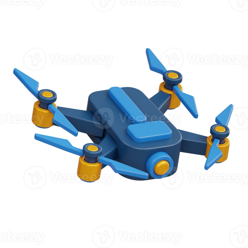 Drone 3D Icon png