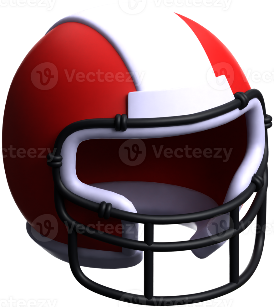 football helmet 3d icon png
