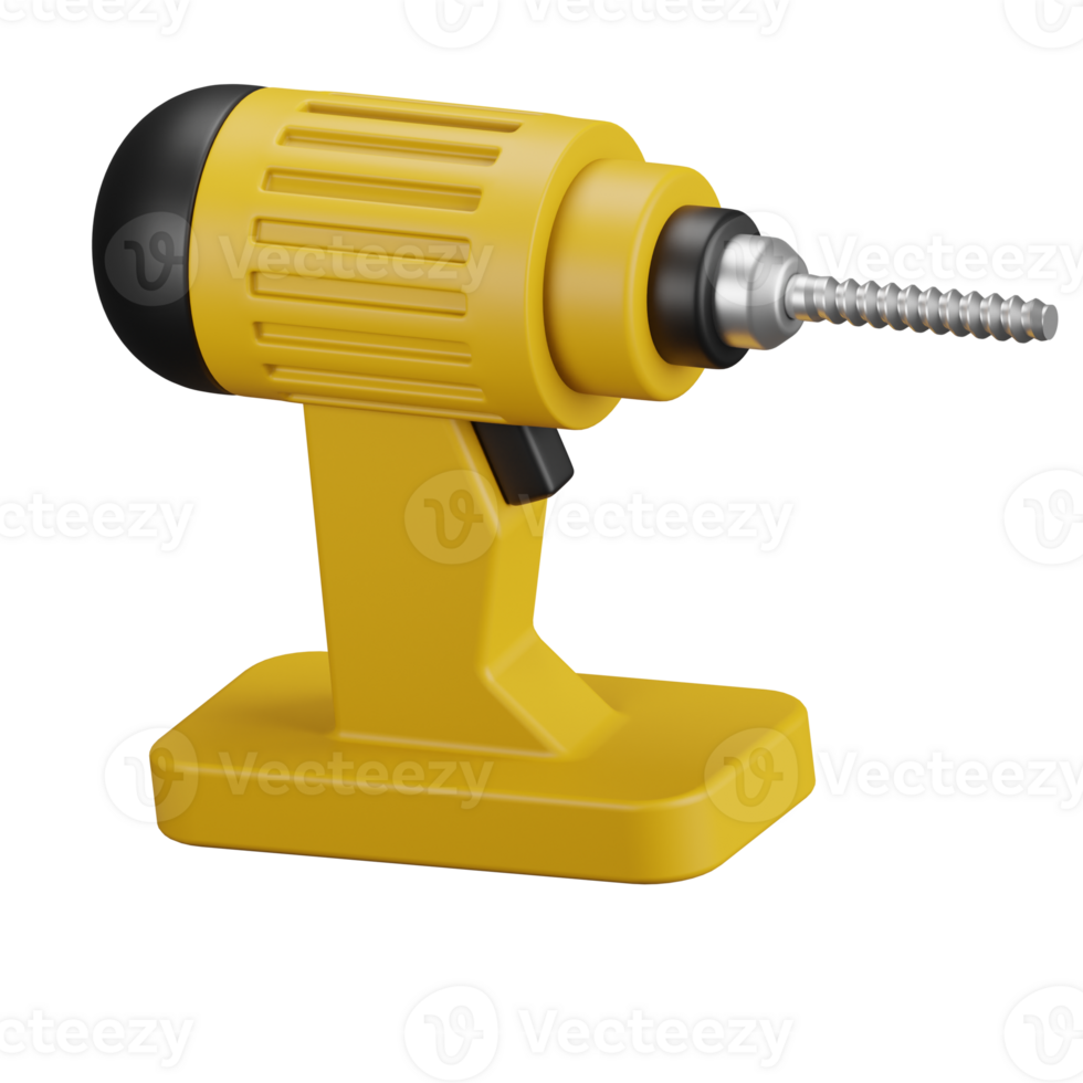 Drill Machine 3d icon png