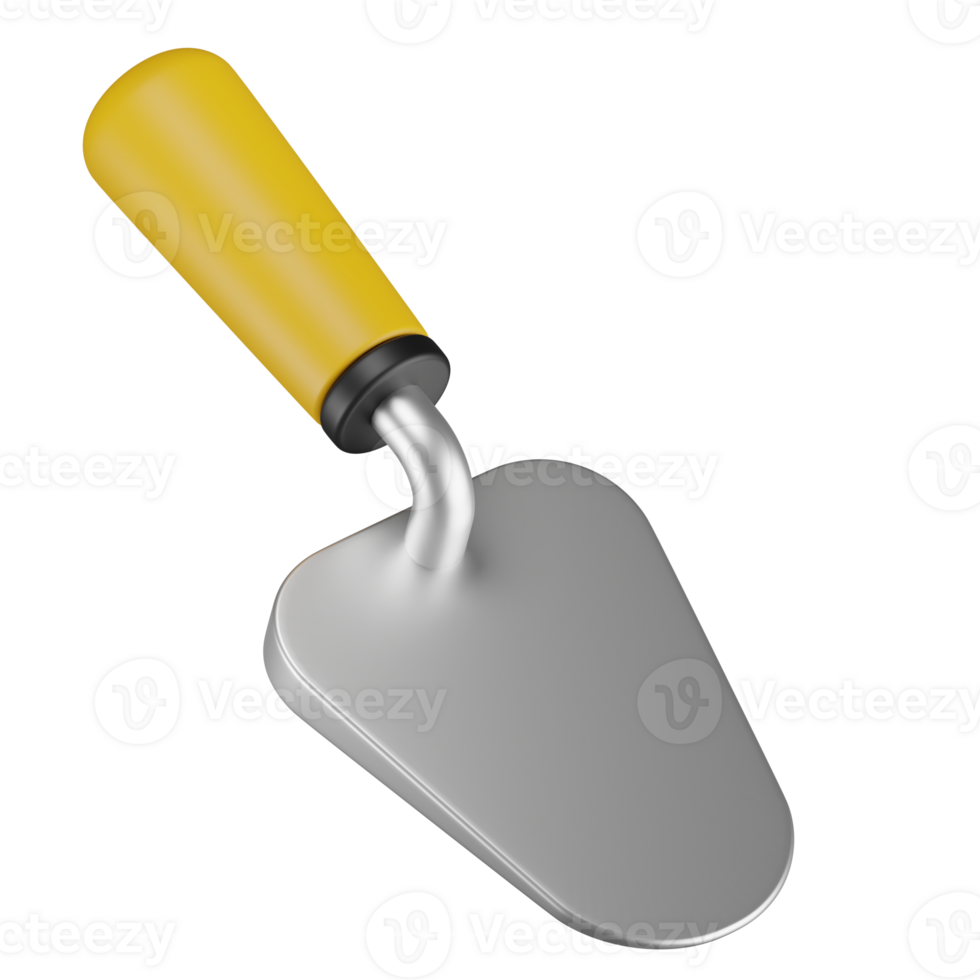 Trowel 3d icon png