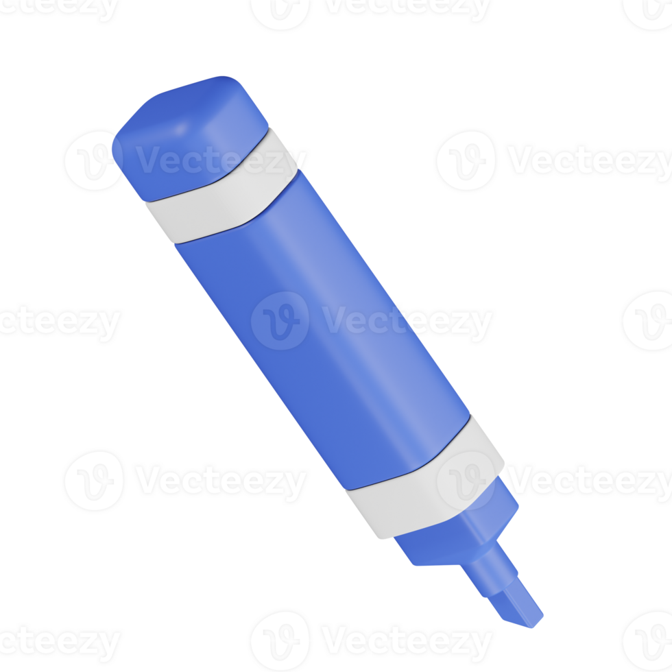Marker Pen 3d icon png