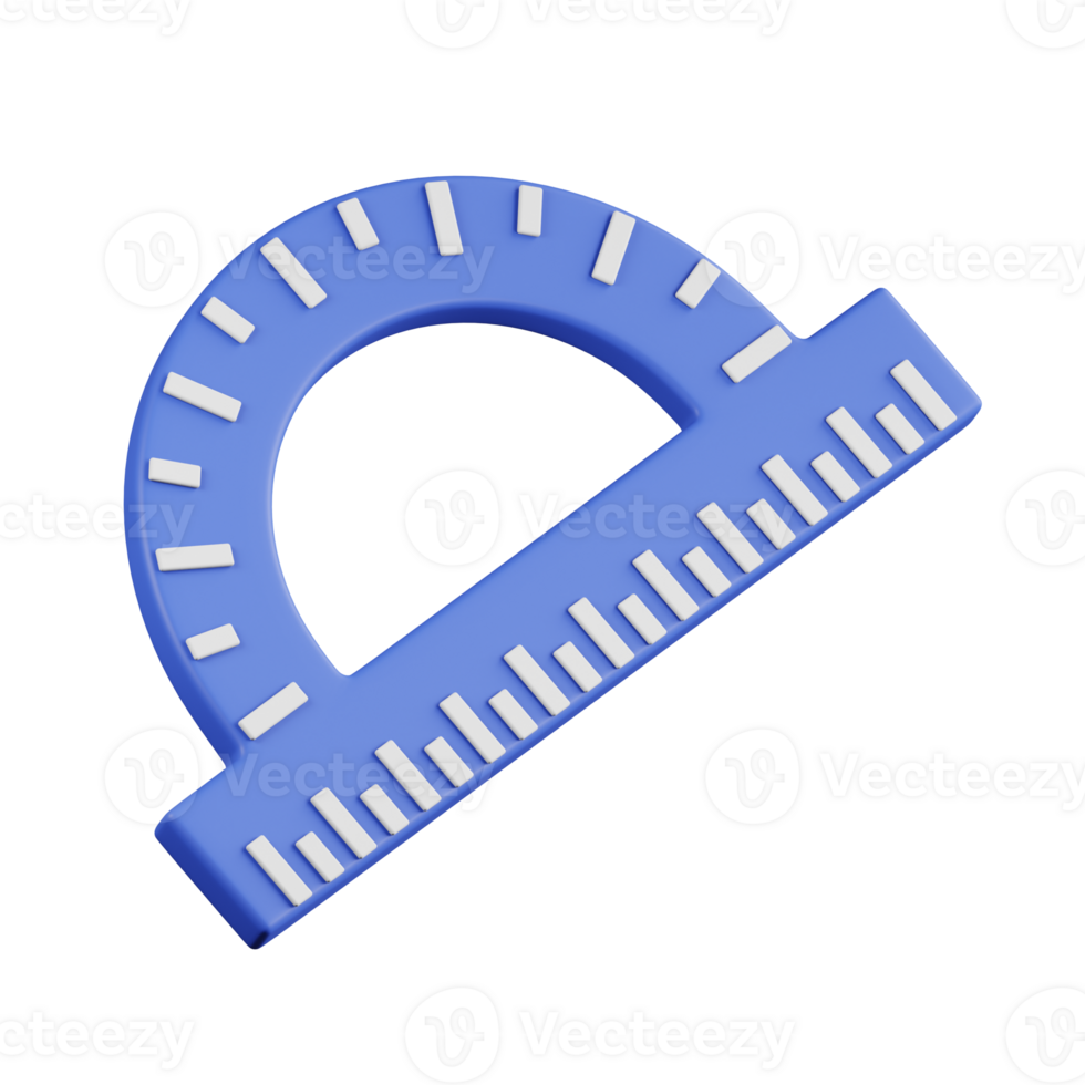 Protractor 3d icon png