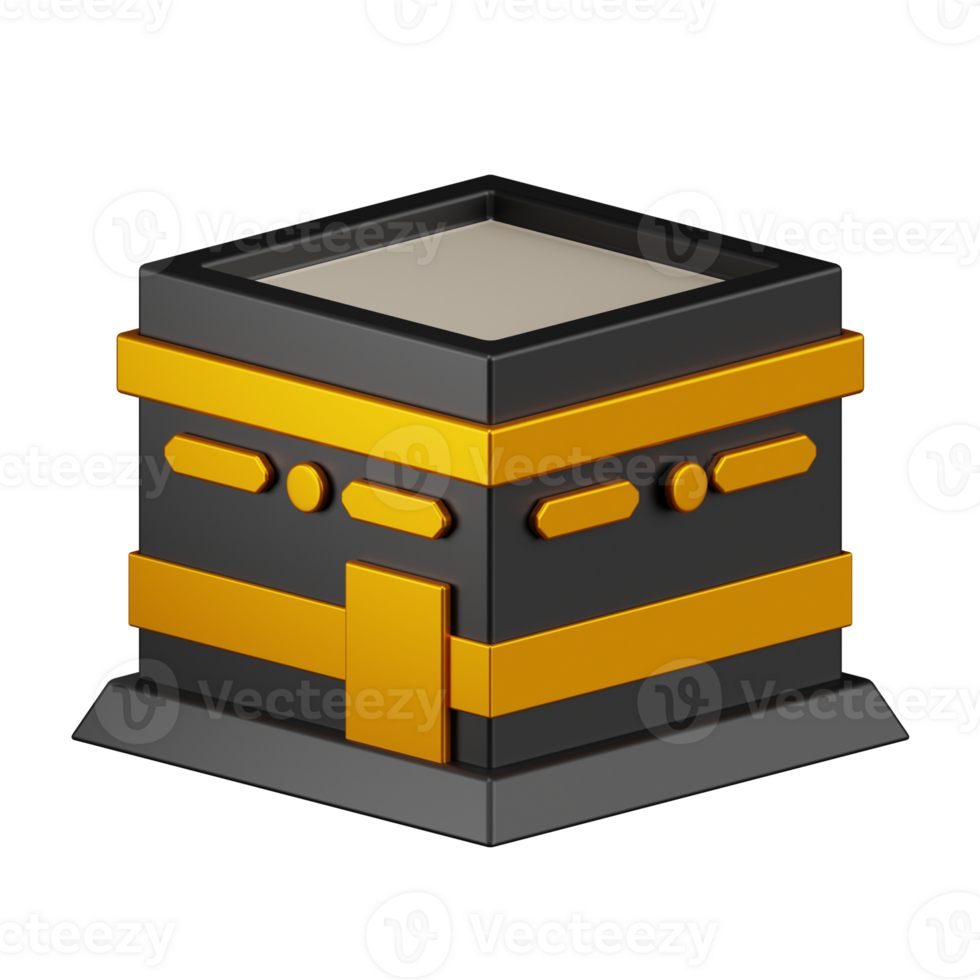 Kaaba 3d icon png