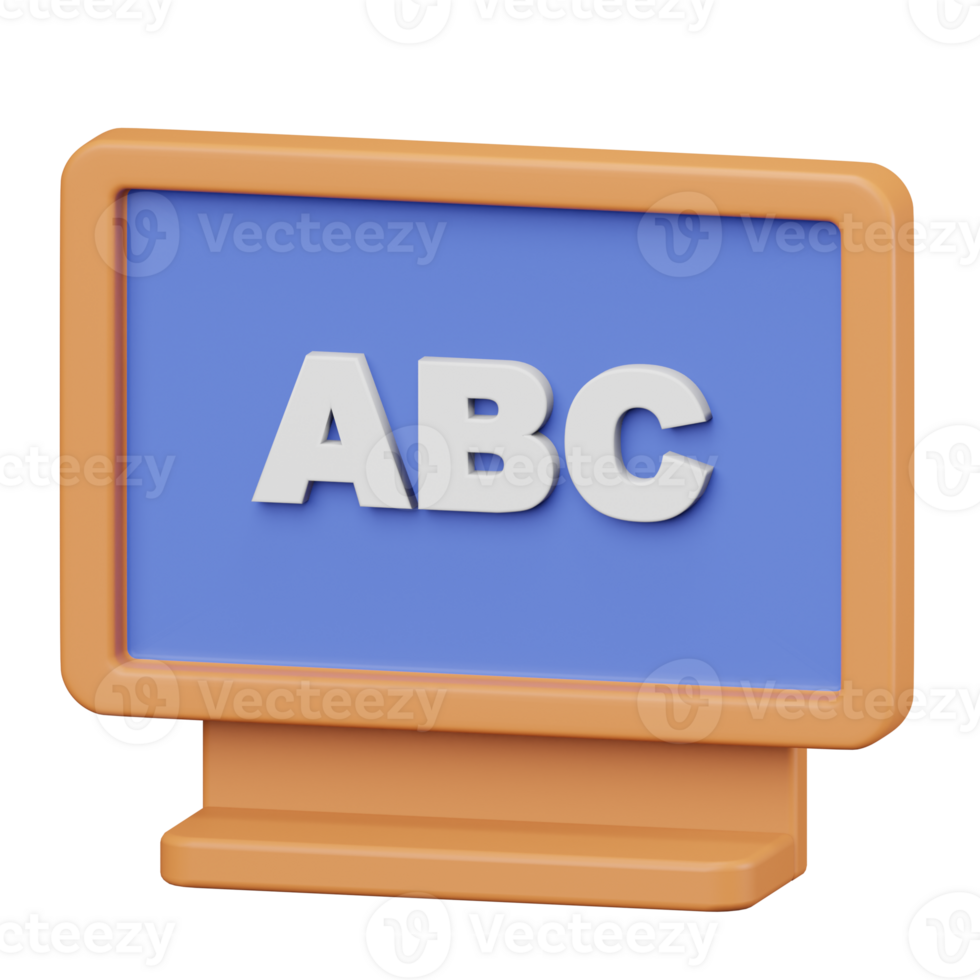 School Board 3d icon png