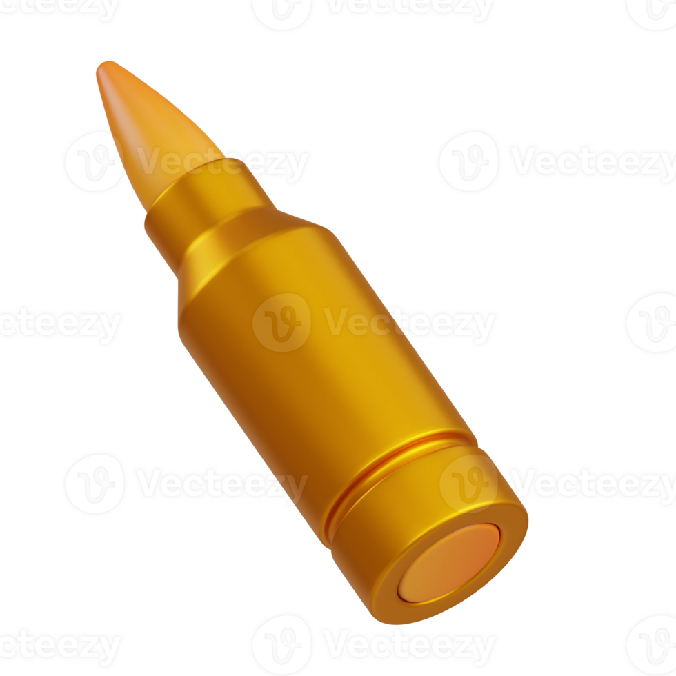 Bullet 3d icon png