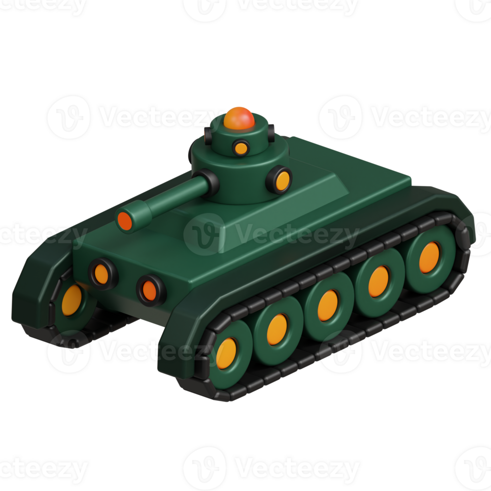 tank 3d icoon png