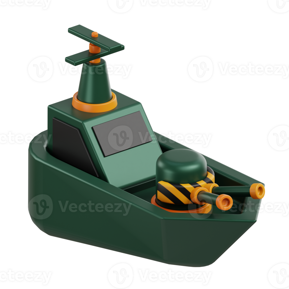 War Ship 3d icon png