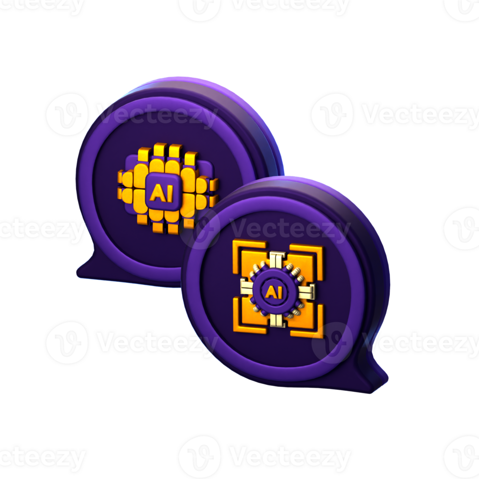 Chat 3d Icon png