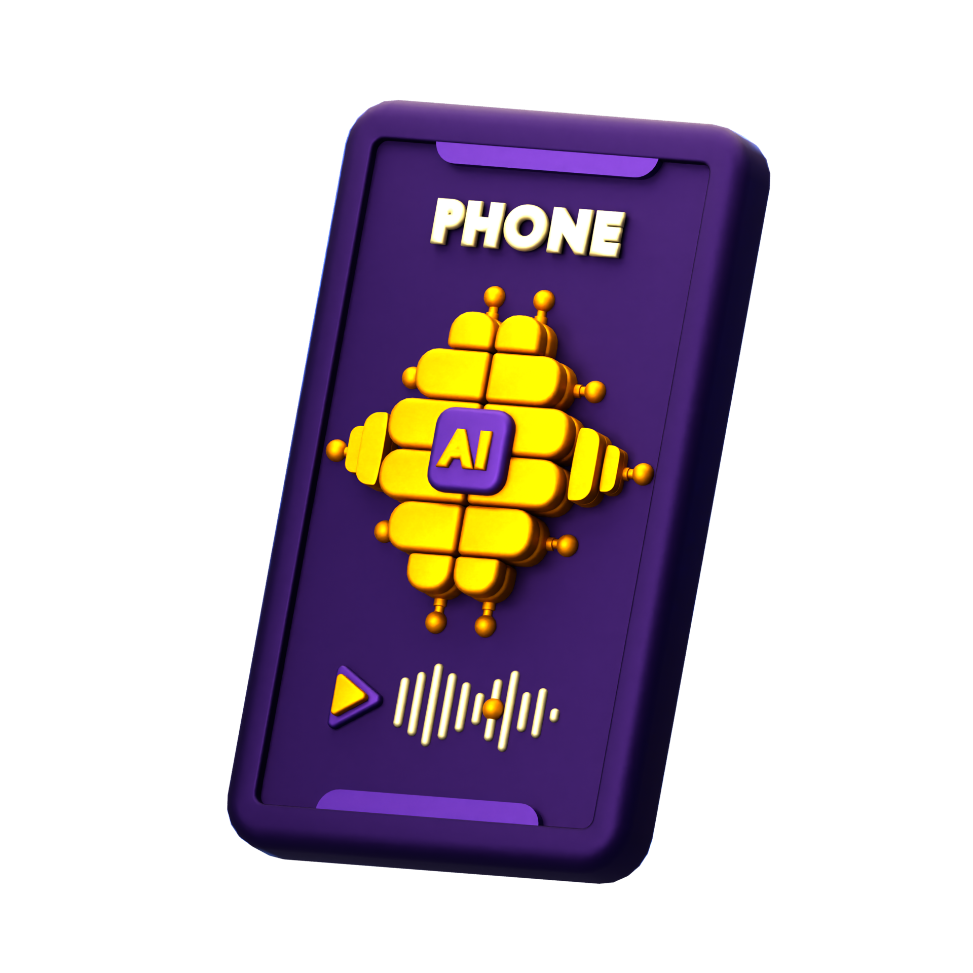 Phone 3d Icon 43988400 PNG