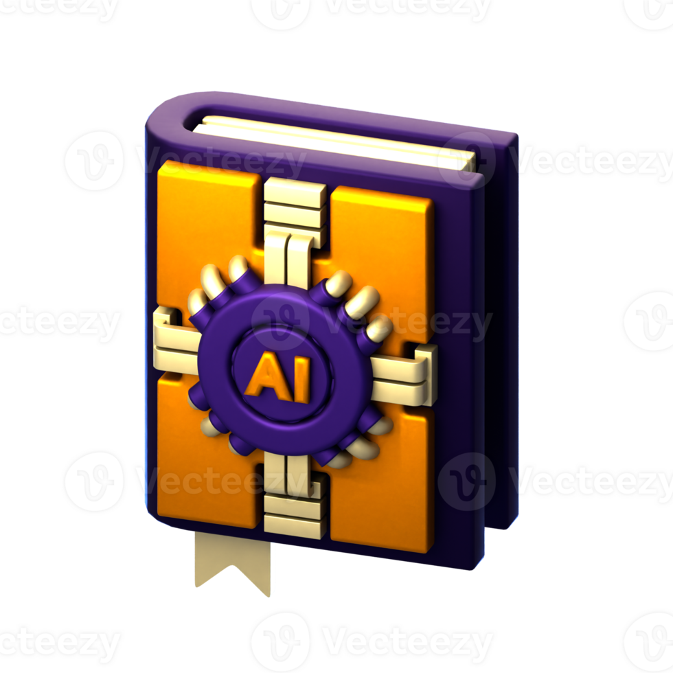 icono de libro 3d png