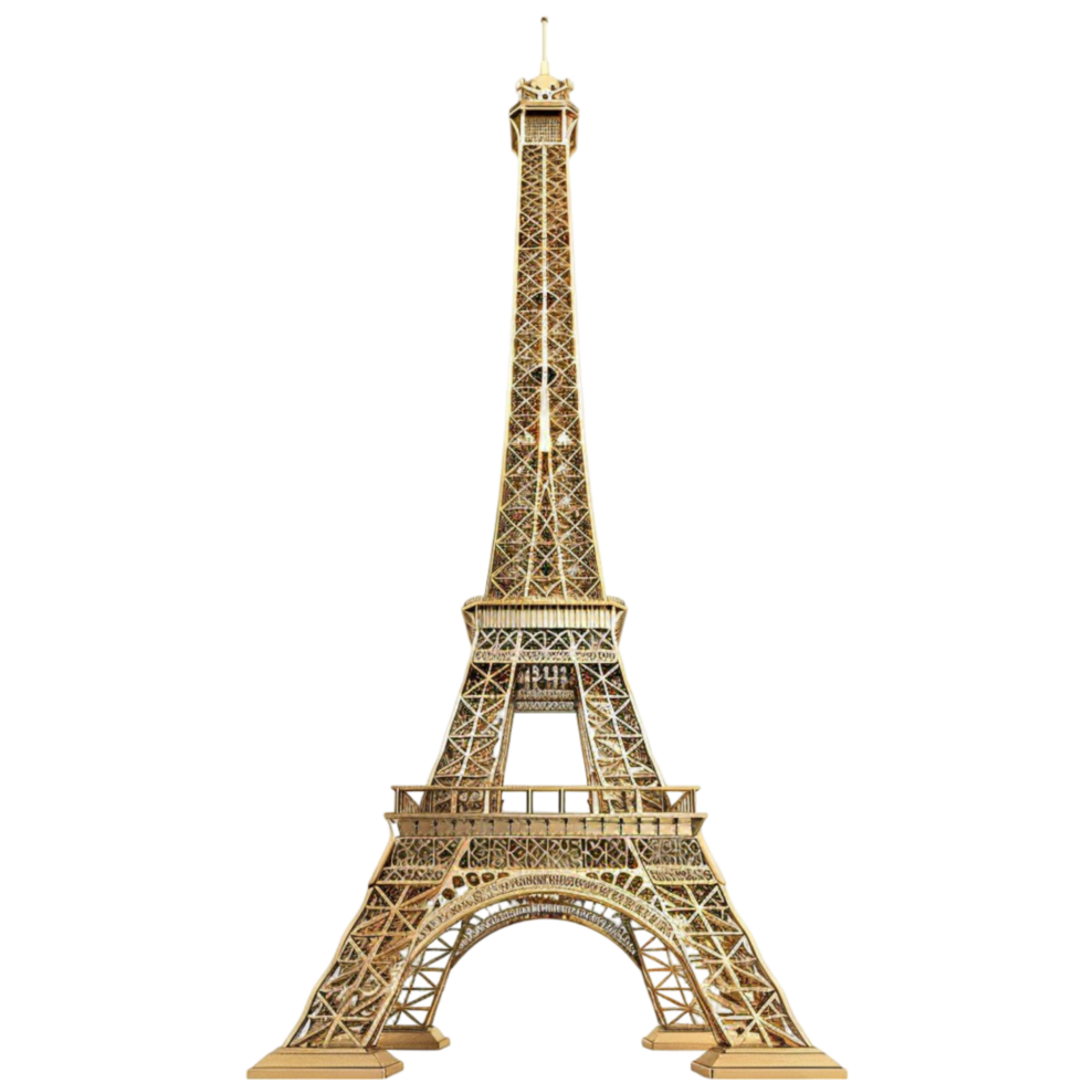 Eiffel la tour, Paris ai-génératif png