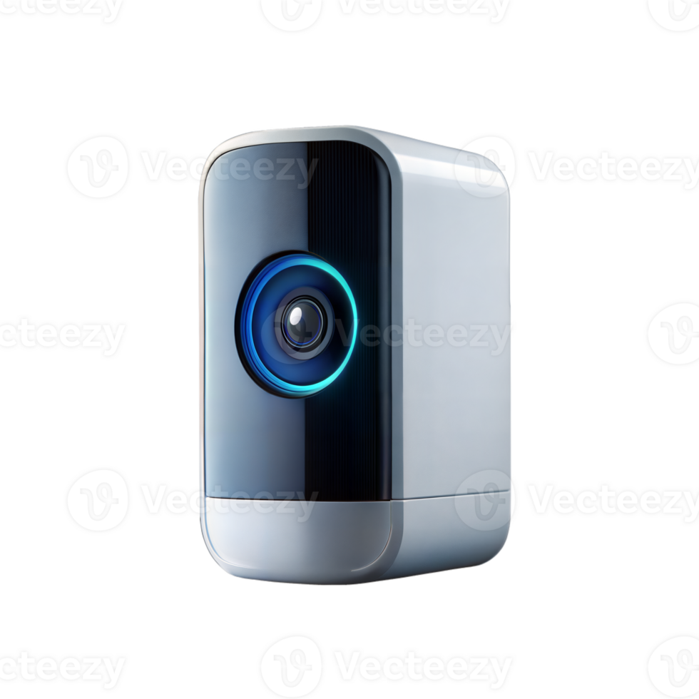 moderno inteligente casa sicurezza telecamera con trasparente sfondo png