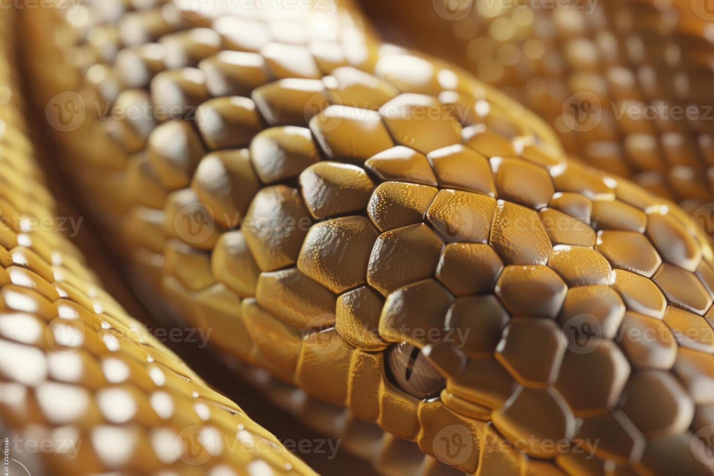 AI generated Snake skin and reptile patterns in fashion trends. photo