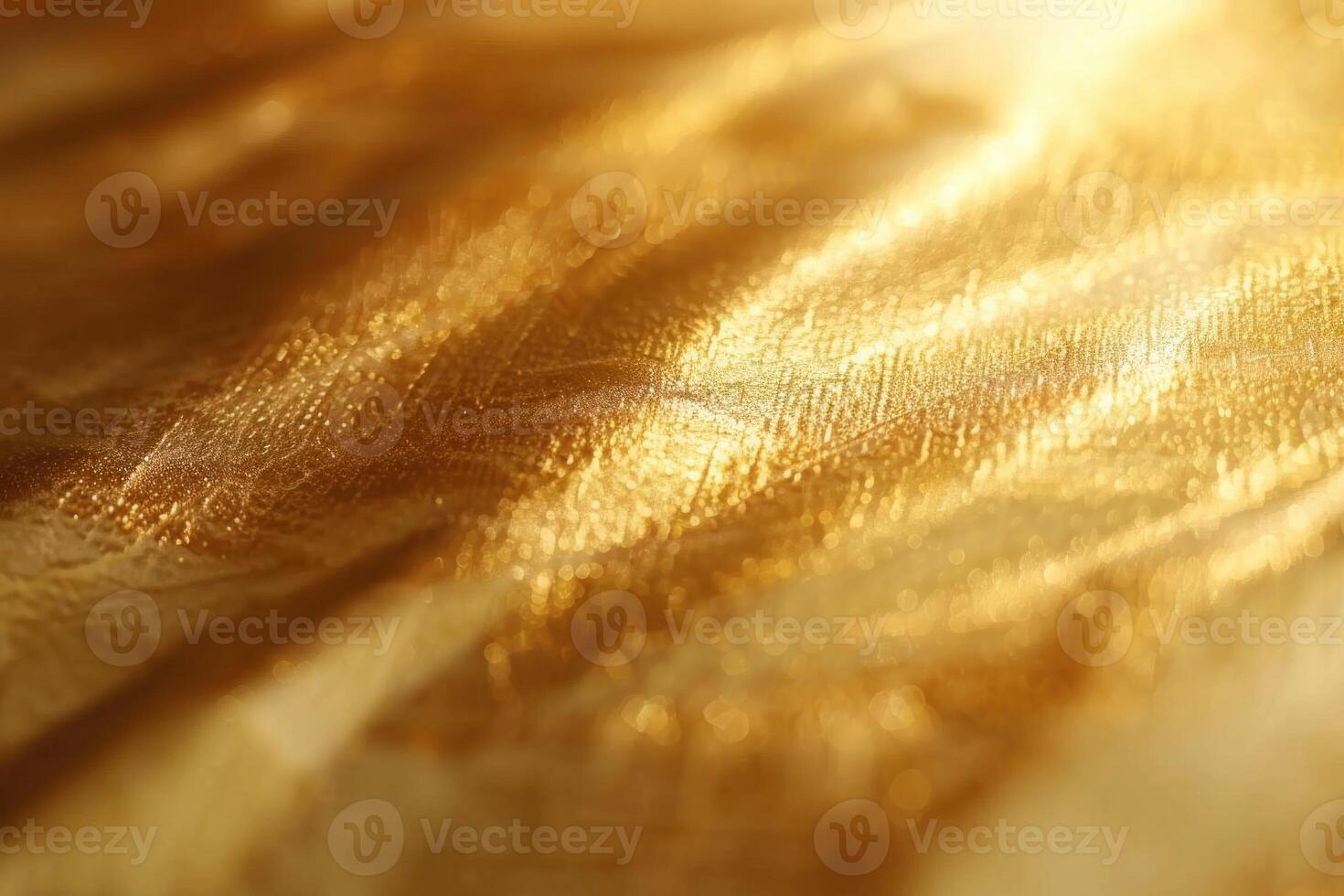 AI generated gold background photo