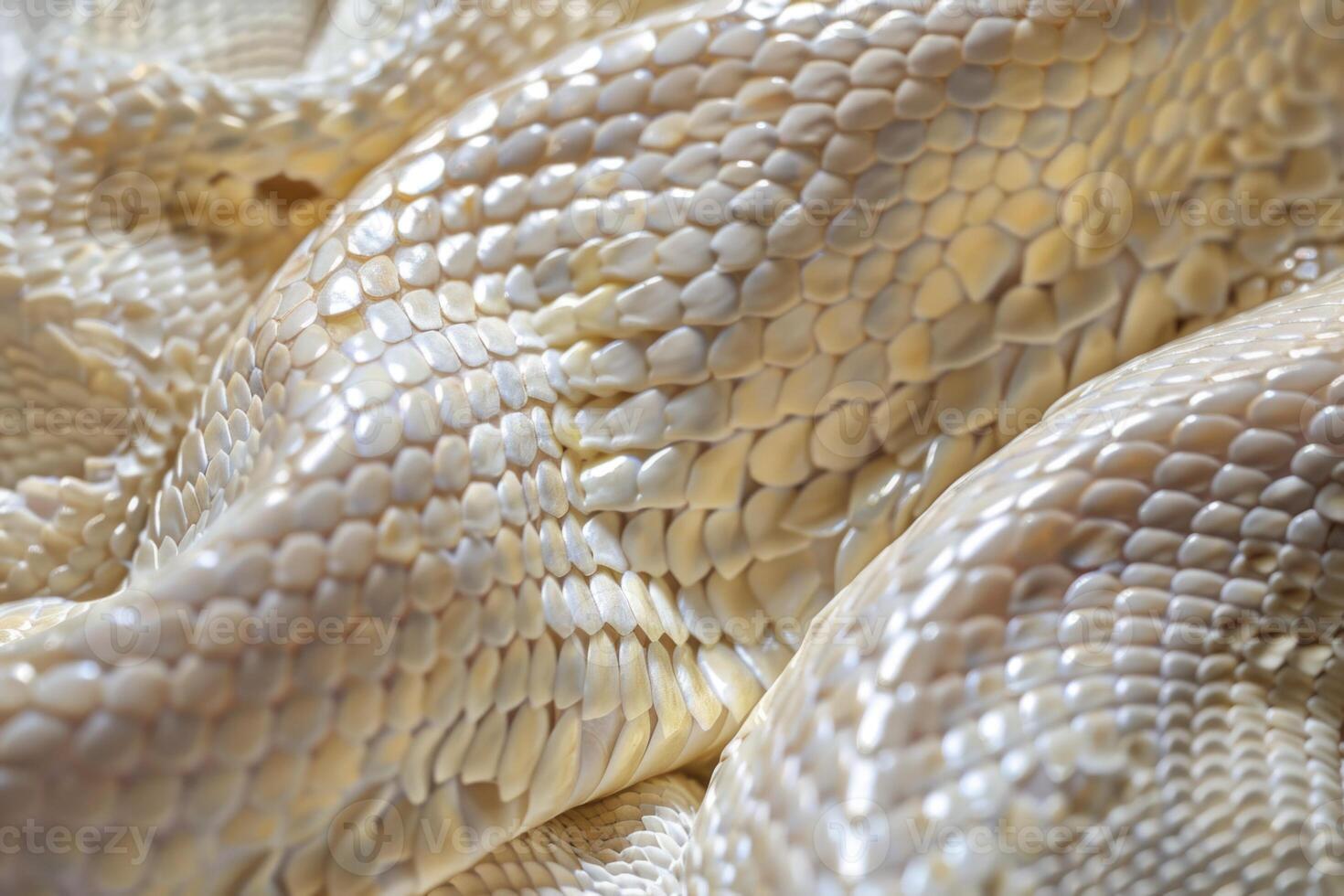 AI generated python snake skin and scales pattern macro photo