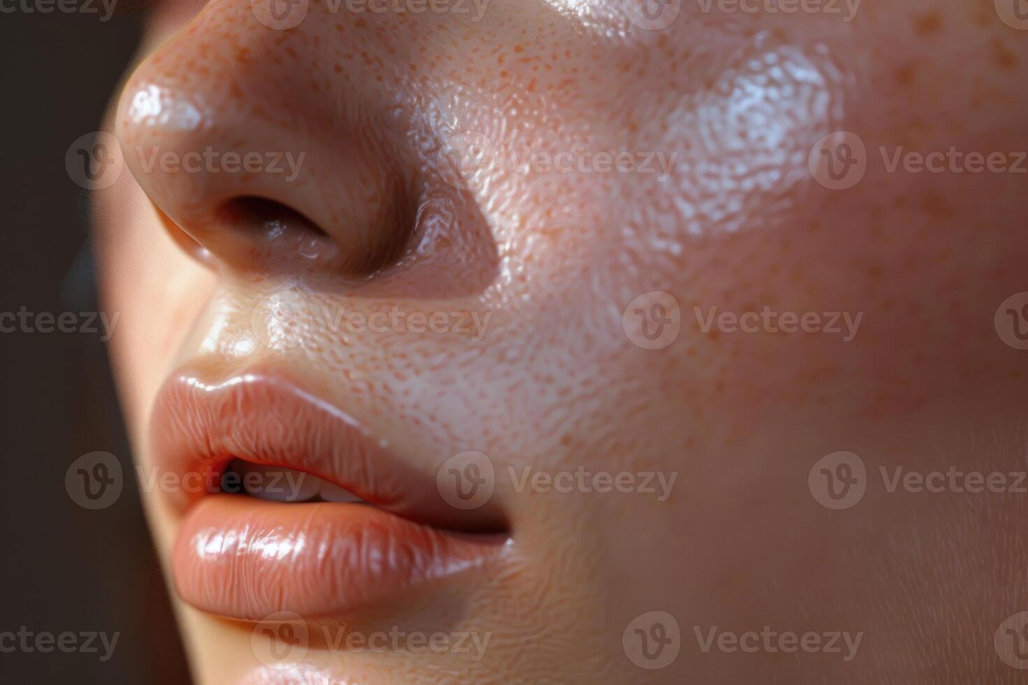 AI generated skin texture photo