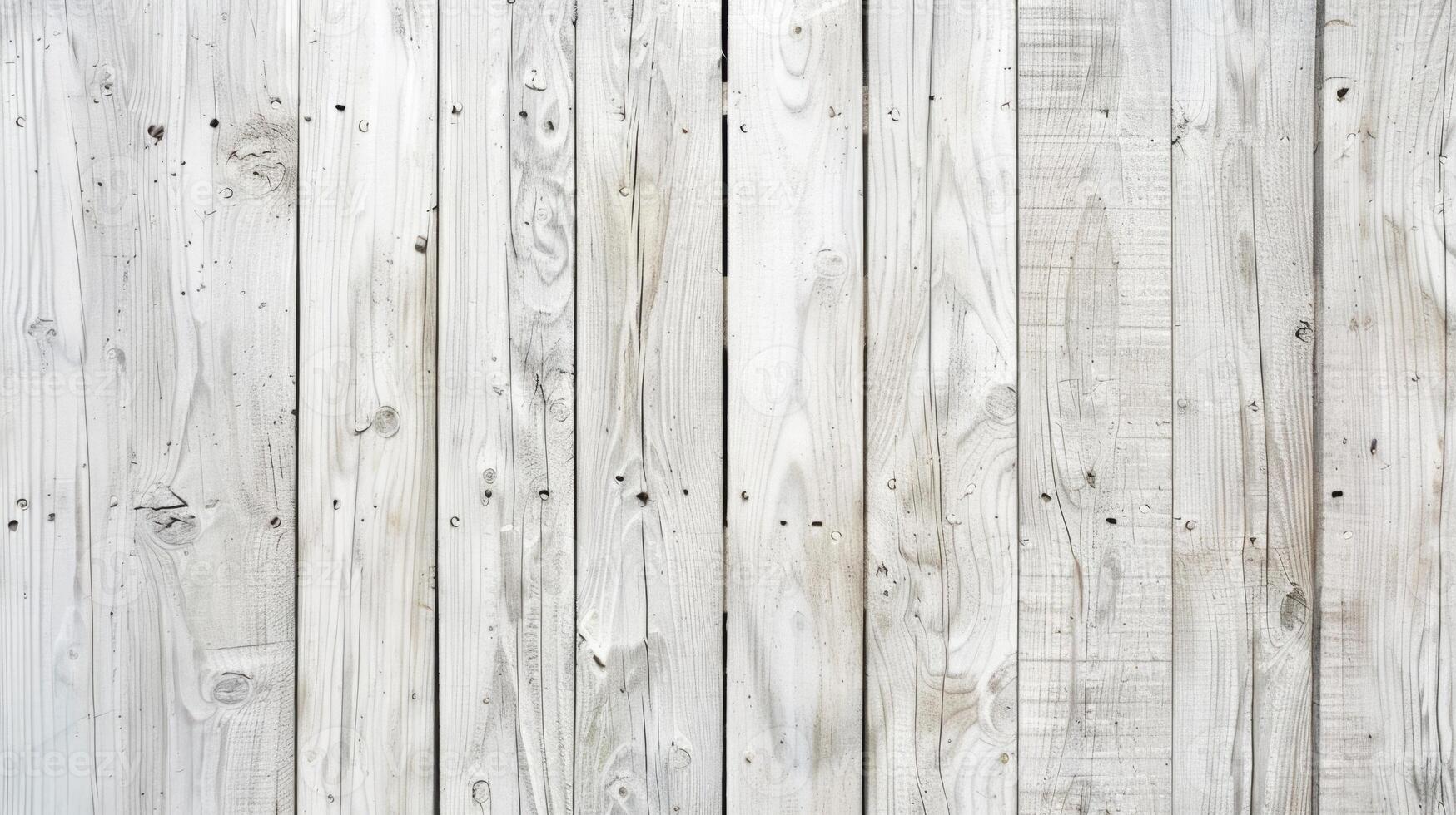 AI generated white wooden plank texture  light natural background photo