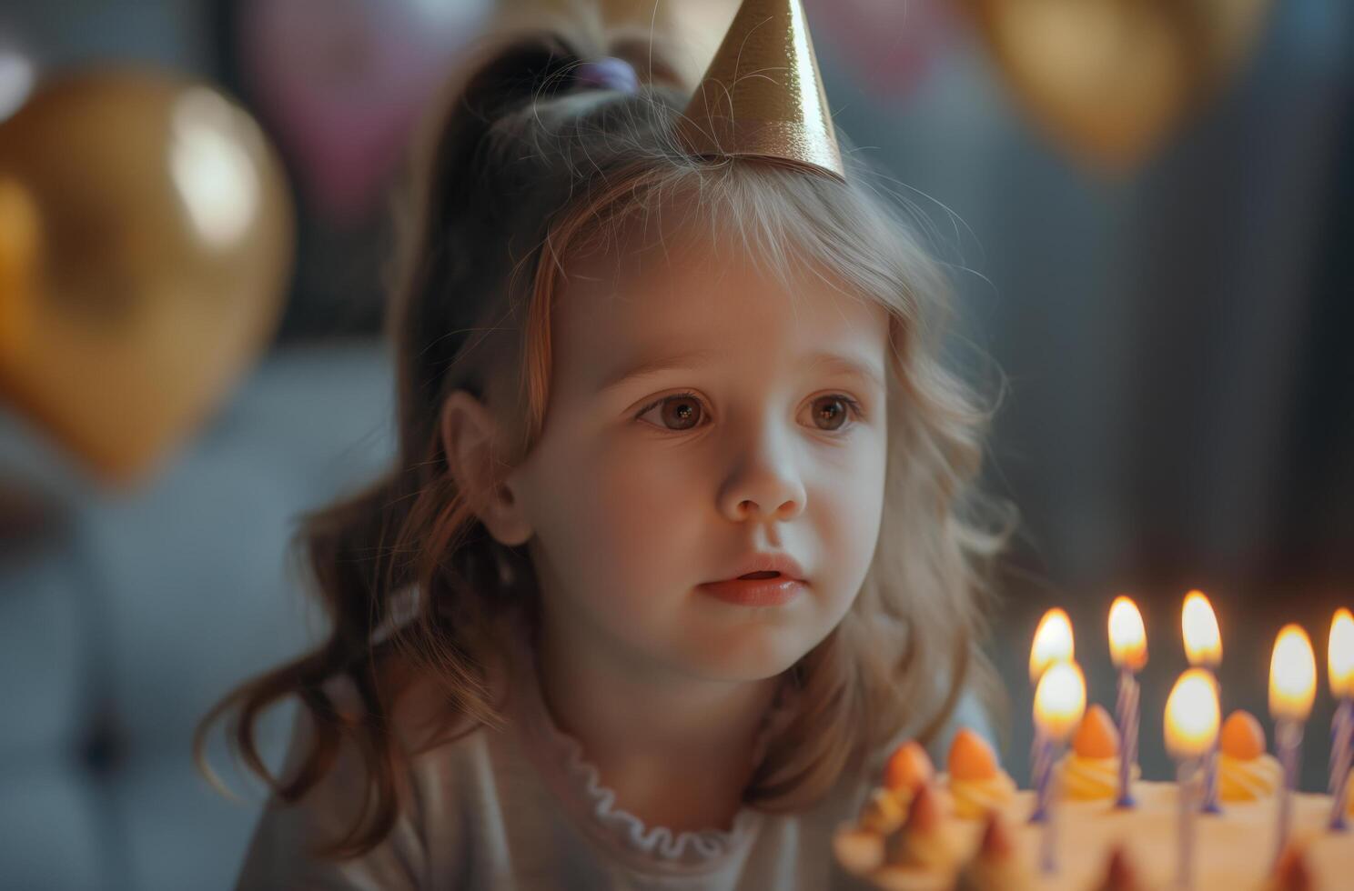 Birthday wish moment photo