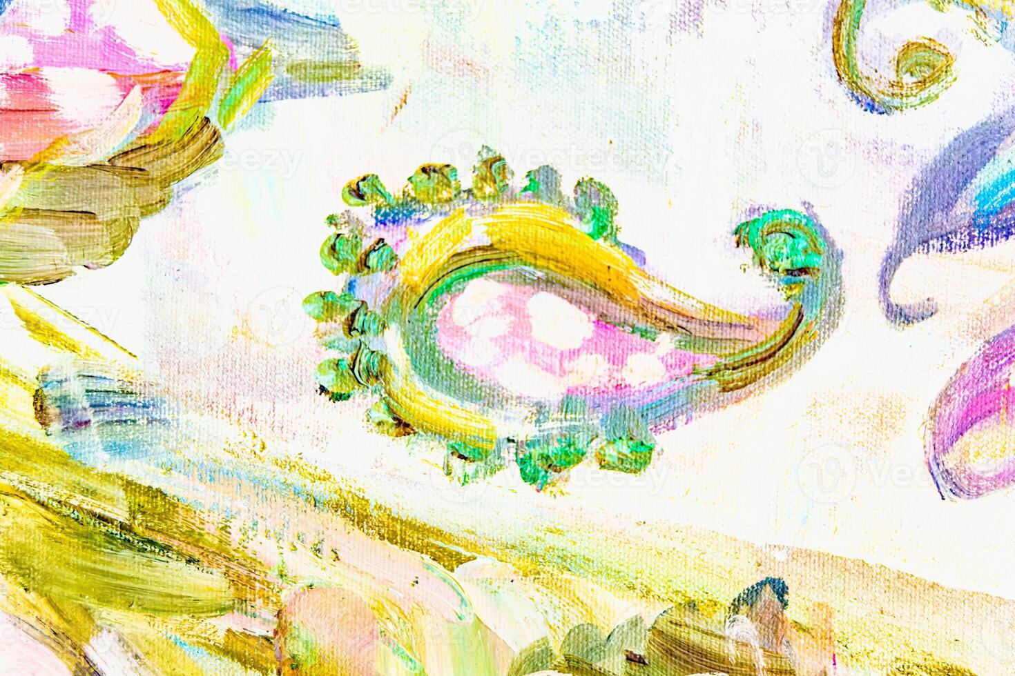 Abstract background with a textured surface for design made from putty and oil paint photo