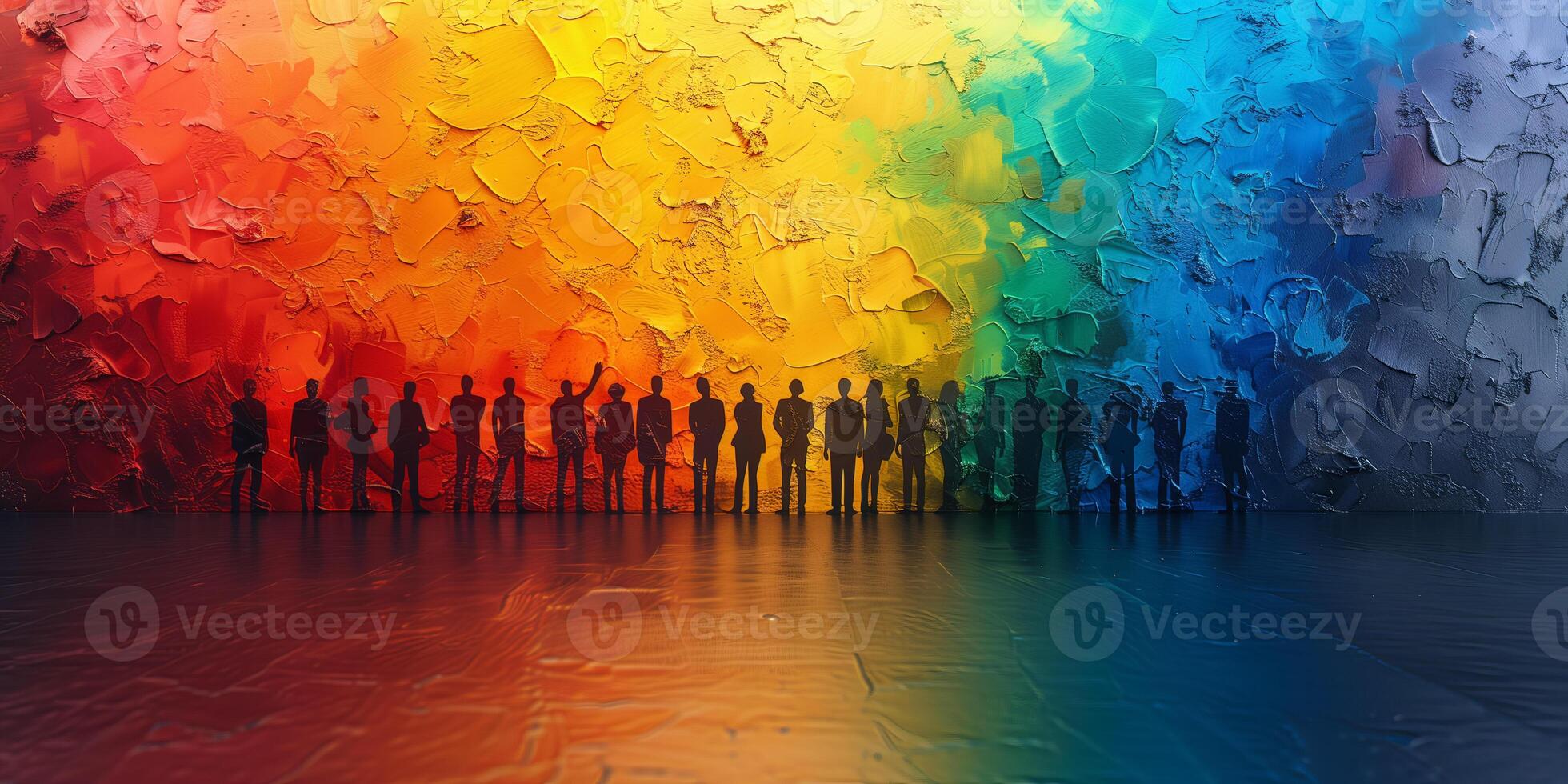 AI generated Topics of equality and freedom to love the LGBT community photo