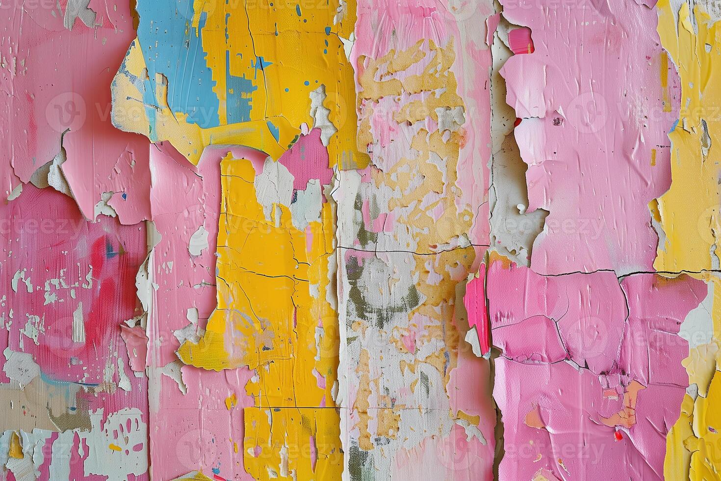 AI generated Textured plaster and paint background to create a background or textures for the design of a beautiful grunge background. Panoramic abstract decorative background photo