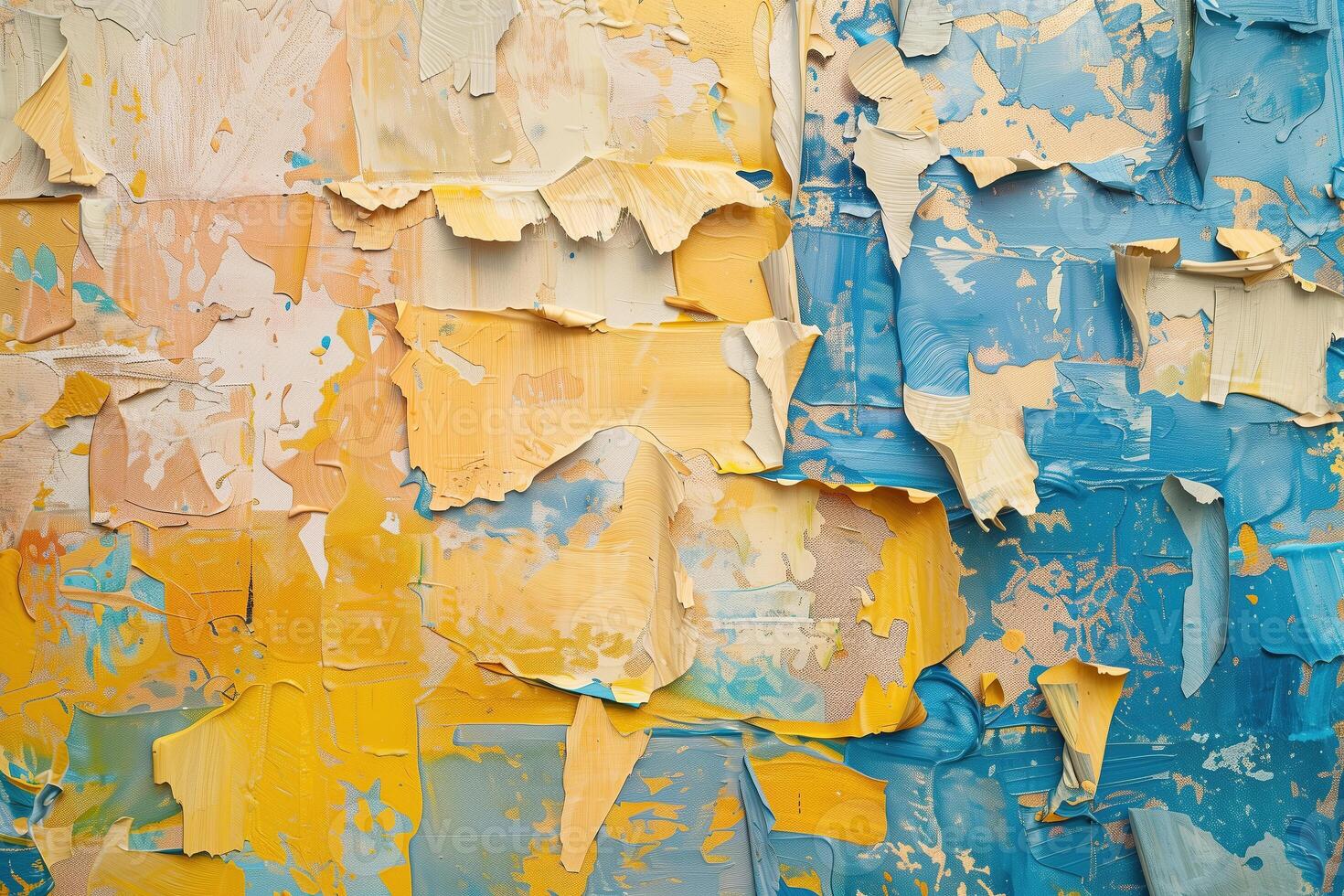 AI generated Textured plaster and paint background to create a background or textures for the design of a beautiful grunge background. Panoramic abstract decorative background photo