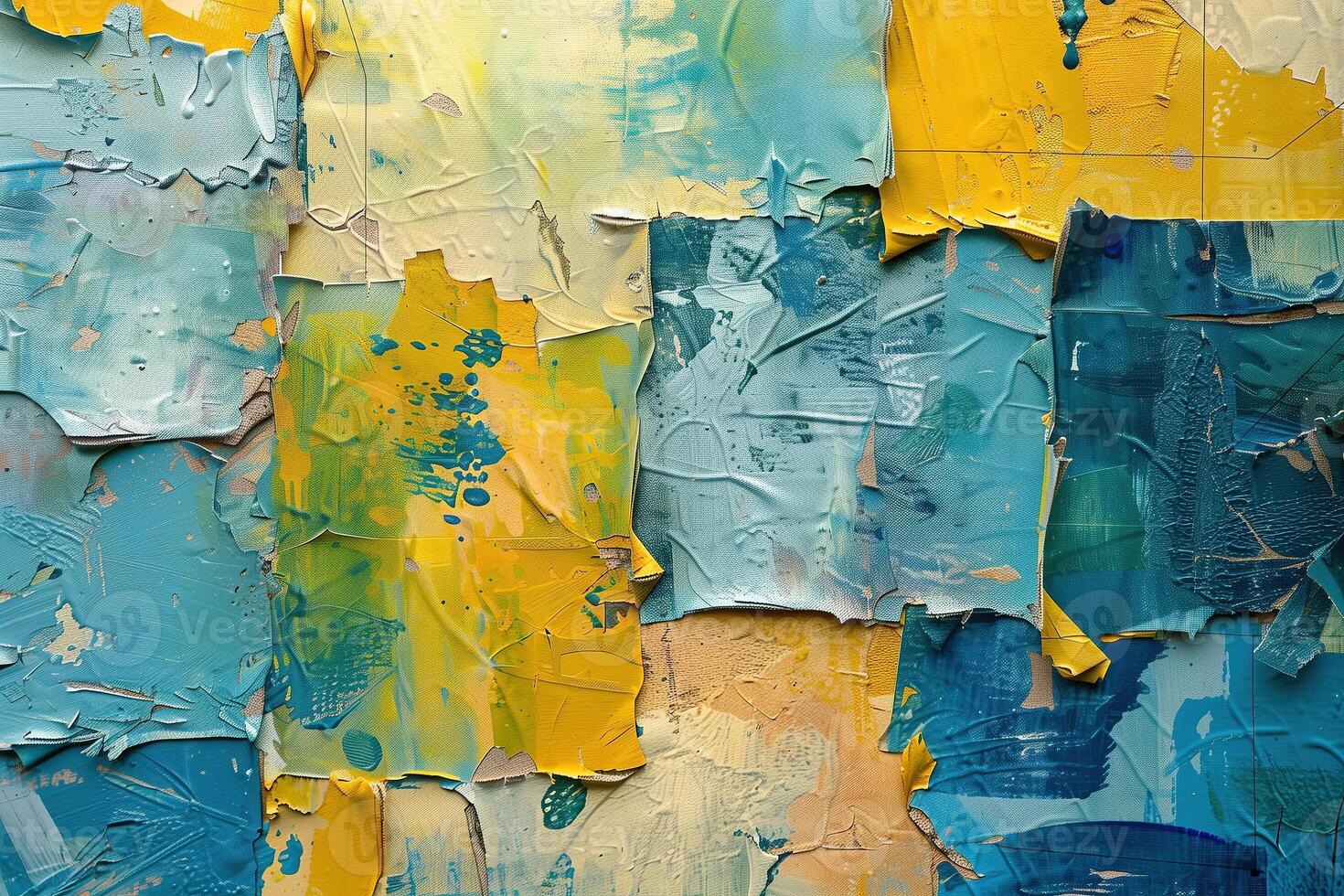 AI generated Textured plaster and paint background to create a background or textures for the design of a beautiful grunge background. Panoramic abstract decorative background photo
