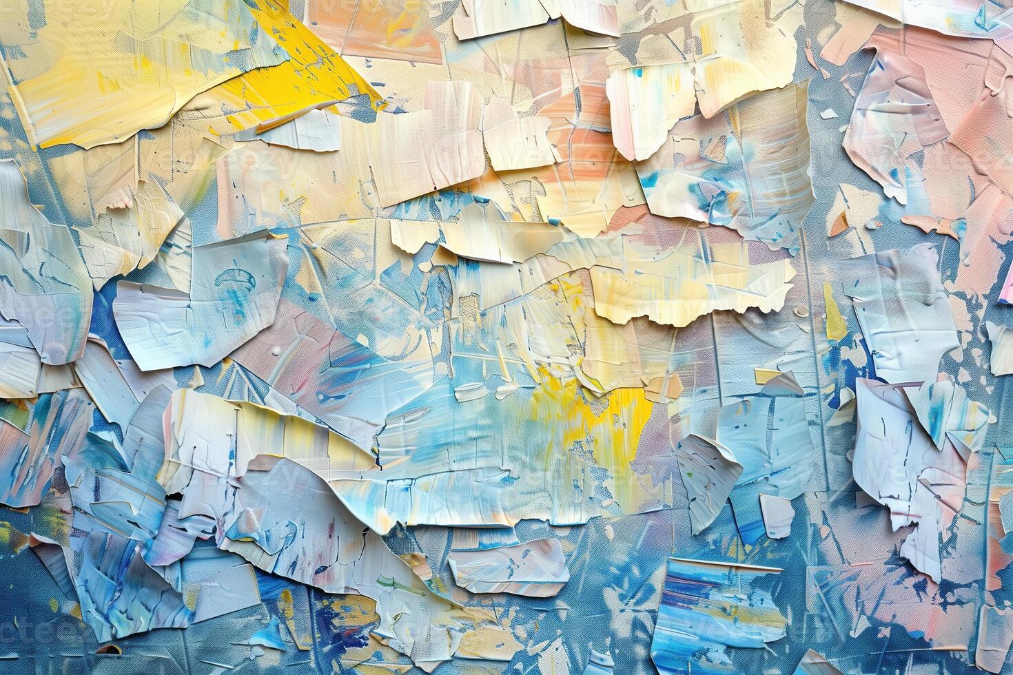 AI generated Textured plaster and paint background to create a background or textures for the design of a beautiful grunge background. Panoramic abstract decorative background photo
