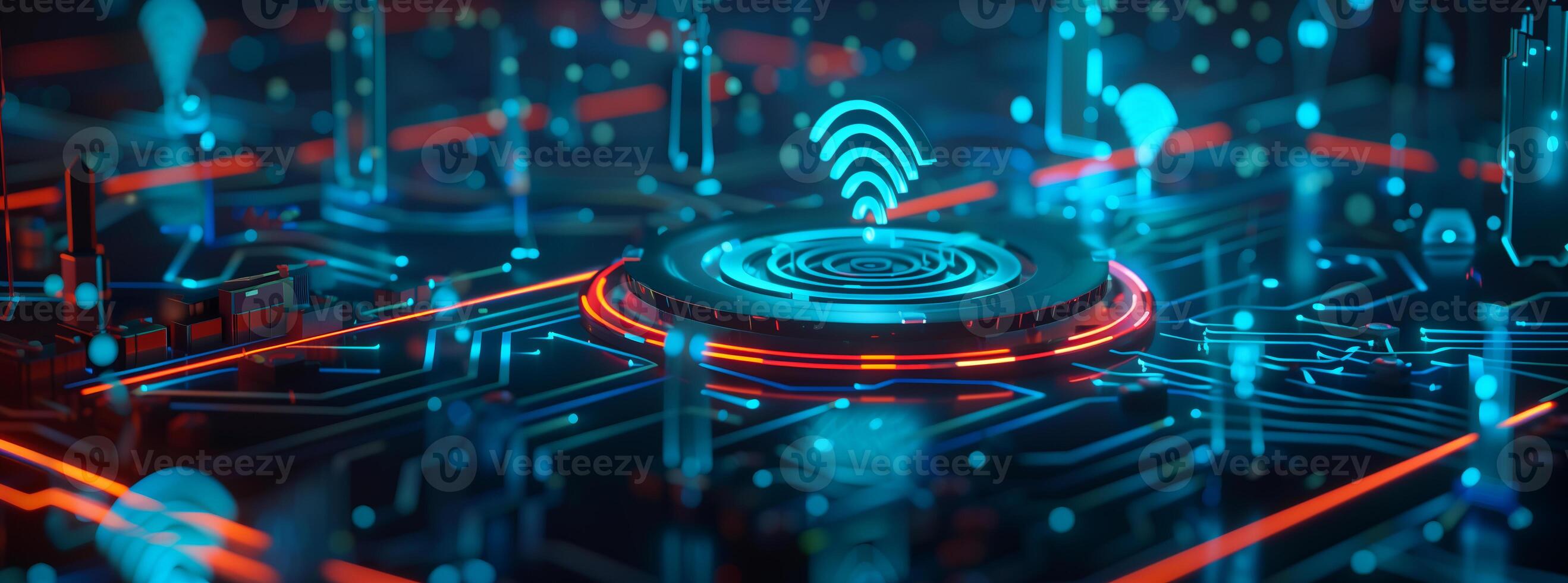 Future communication technology 5G telecom systems photo