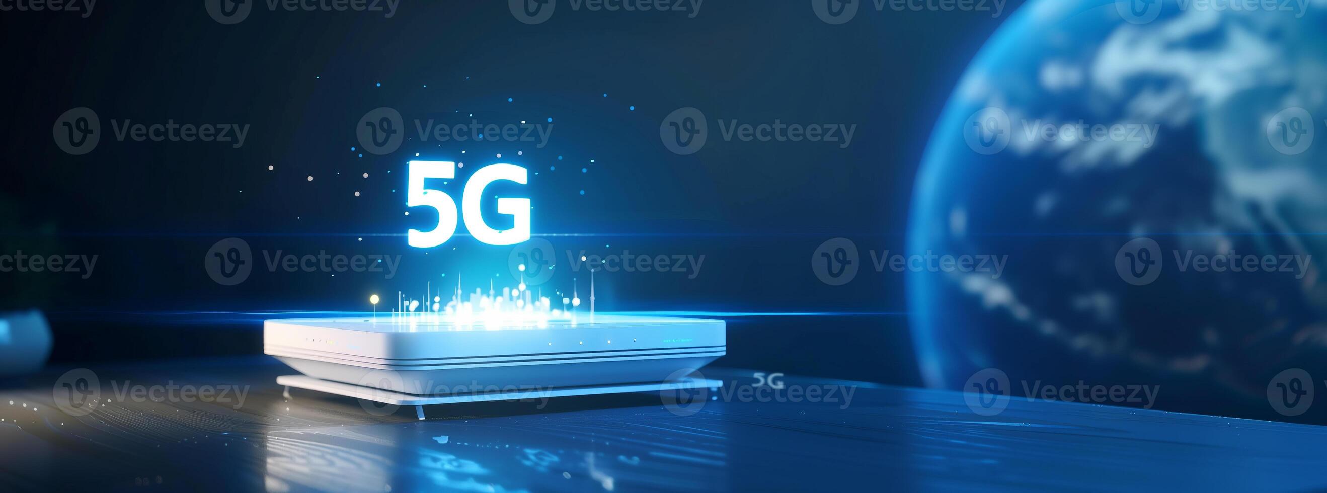 Future communication technology 5G telecom systems photo
