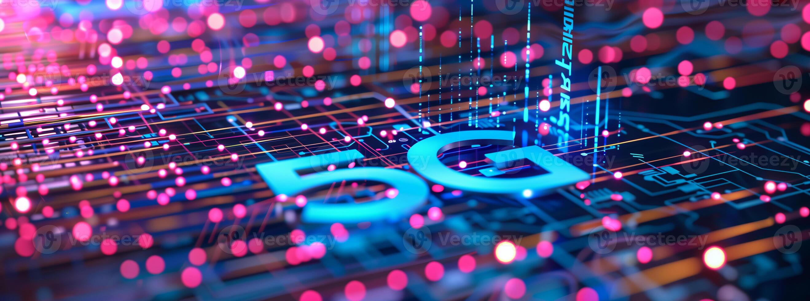 Future communication technology 5G telecom systems photo