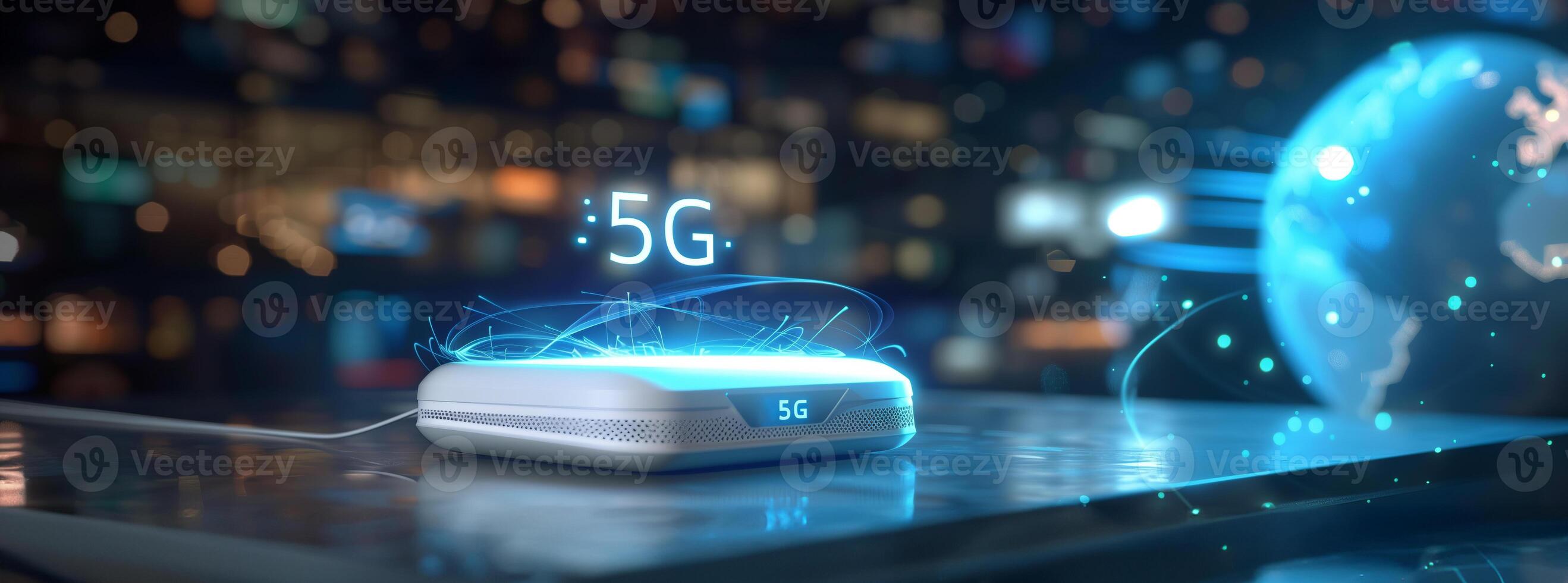 Future communication technology 5G telecom systems photo
