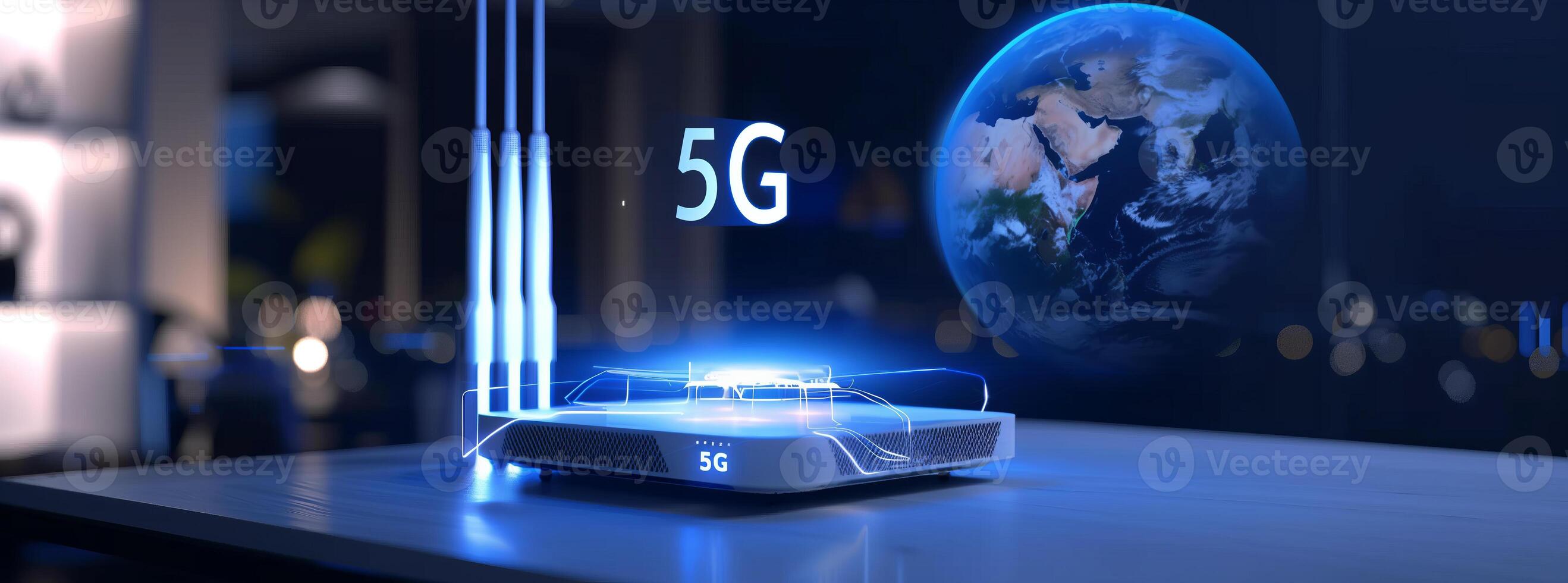Future communication technology 5G telecom systems photo