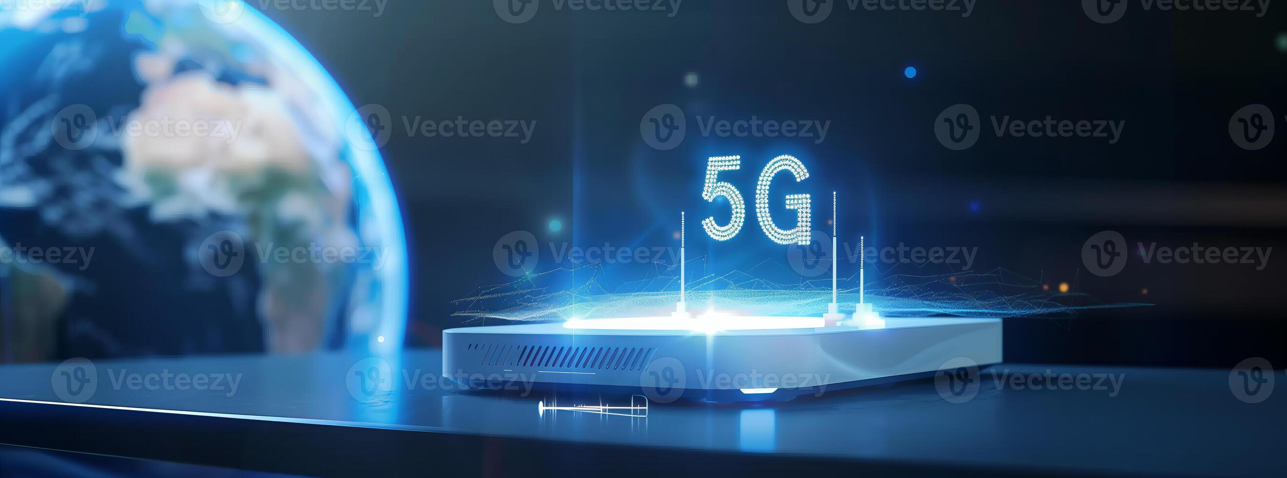 Future communication technology 5G telecom systems photo