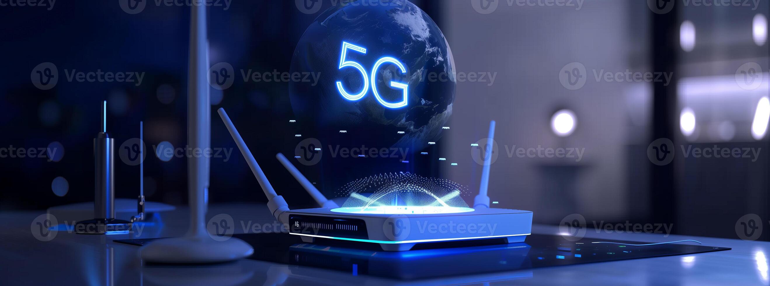 Future communication technology 5G telecom systems photo