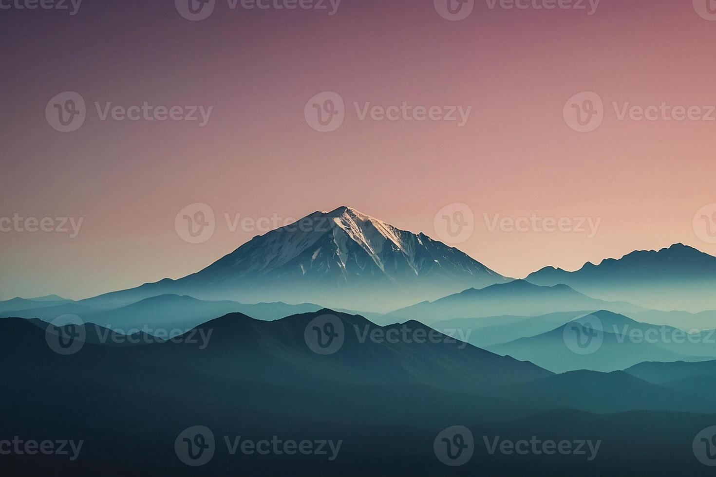colorful mountain landscape photo