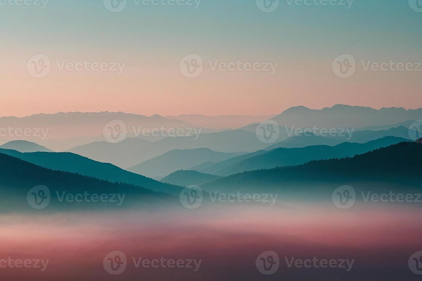 colorful mountain landscape photo