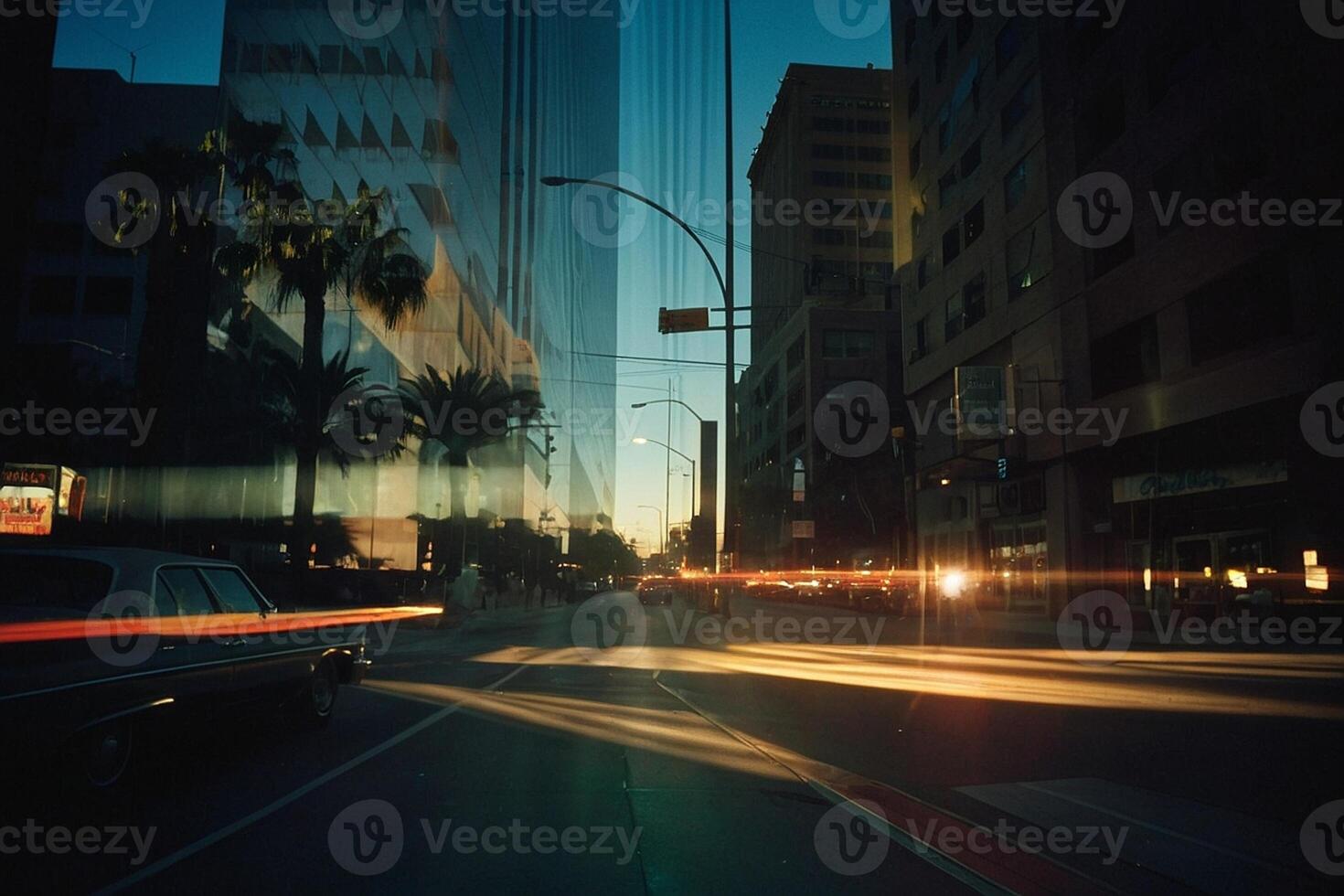 a bright light shining through a window with a dark background photo