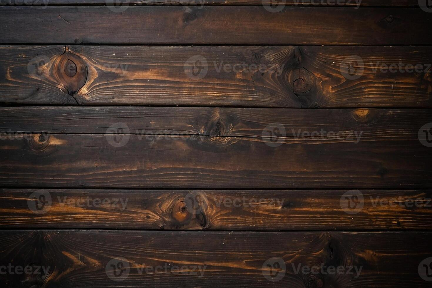 AI generated dark wood texture background photo