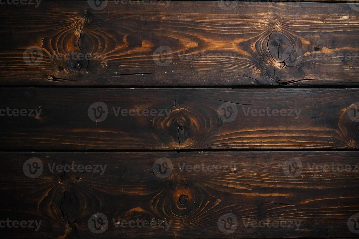 AI generated dark wood texture background photo