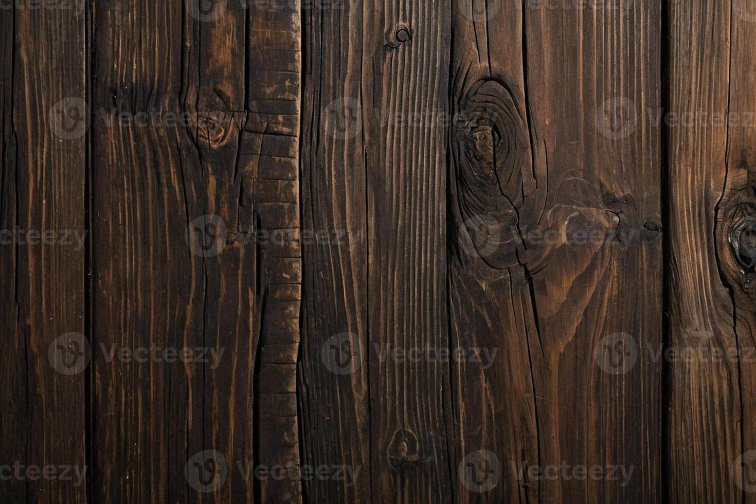 AI generated dark wood texture background photo