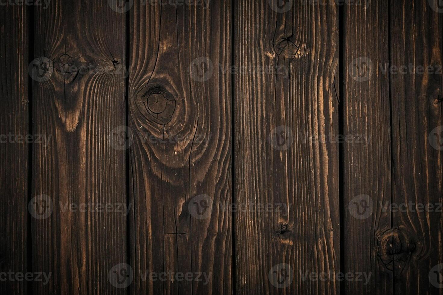 AI generated Wooden background or texture. Old wood with knots and nail holes. photo