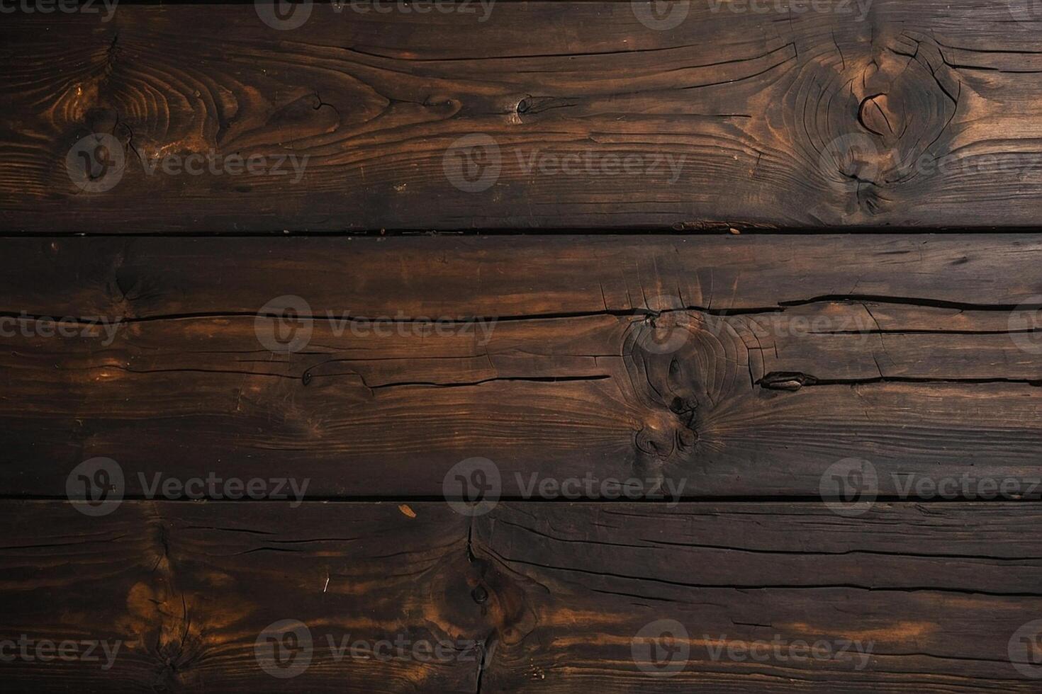 AI generated Wooden background or texture. Old wood with knots and nail holes. photo