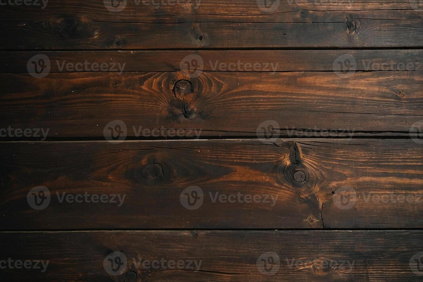 AI generated Wooden background or texture. Old wood with knots and nail holes. photo