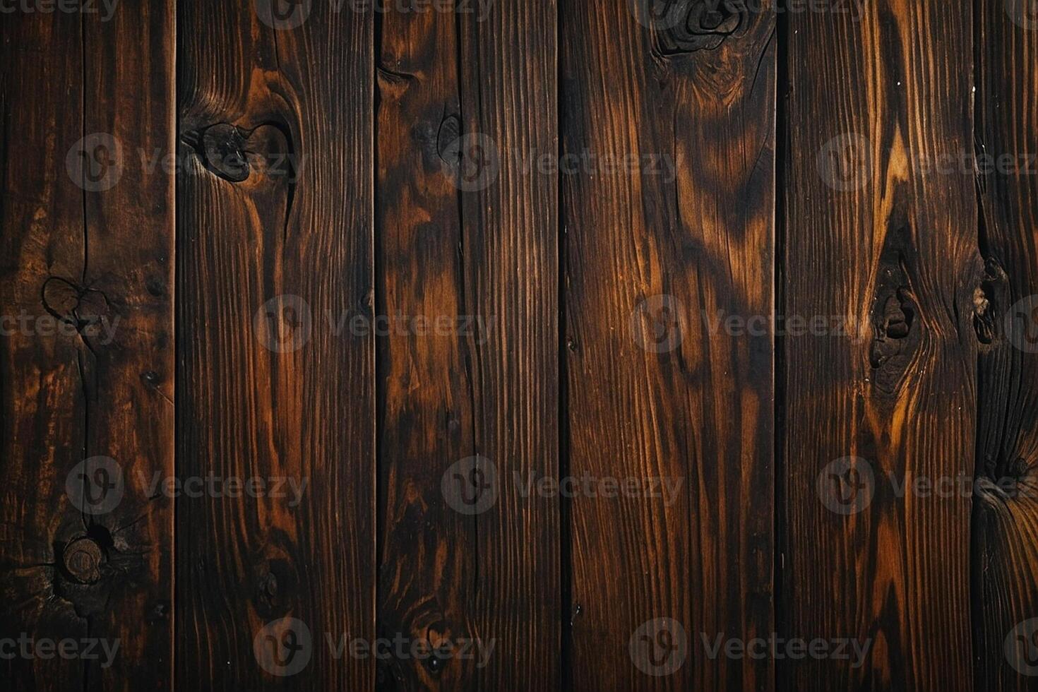 AI generated Old wooden background or texture. Dark wood texture with natural patterns. photo