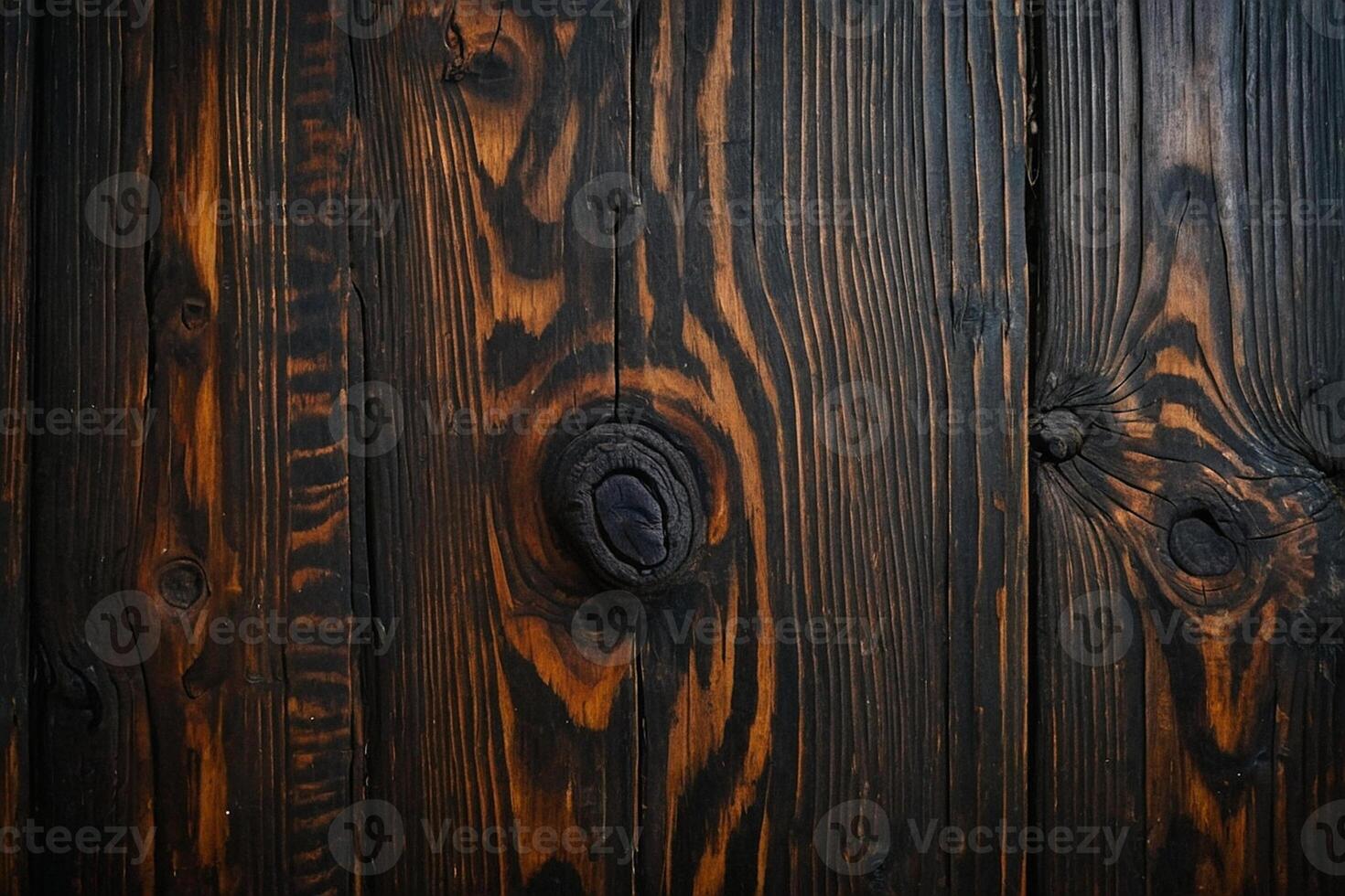 AI generated Old wooden background or texture. Wood texture with natural patterns. Close up. photo