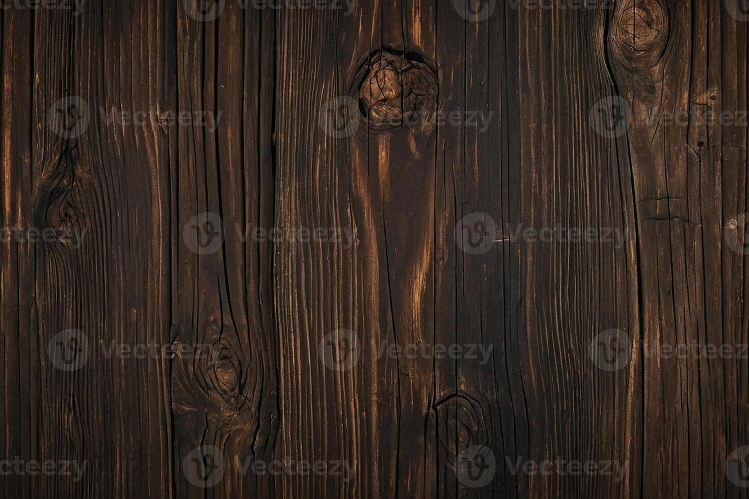 ai generado antiguo de madera antecedentes o textura. cerca arriba de marrón de madera pared. foto