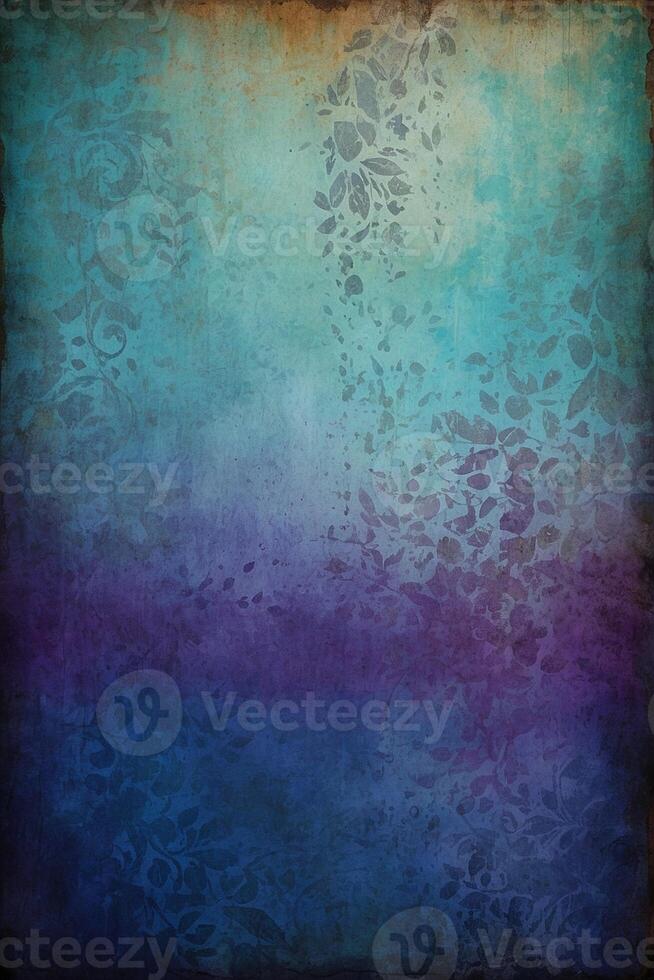 AI generated grunge background with space for text or image, abstract design photo