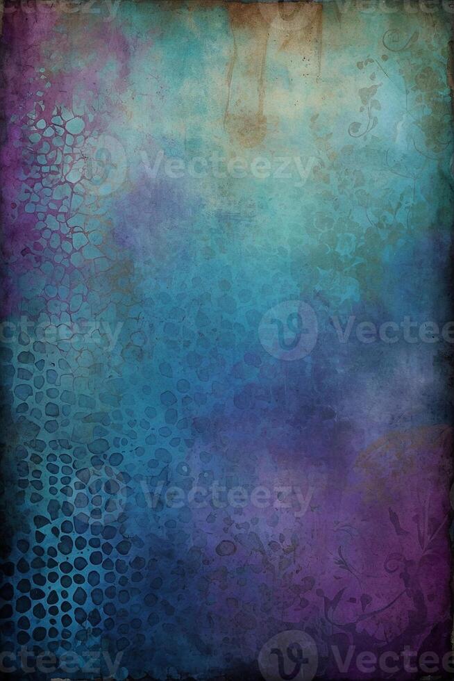 AI generated grunge background with space for text or image, abstract design photo