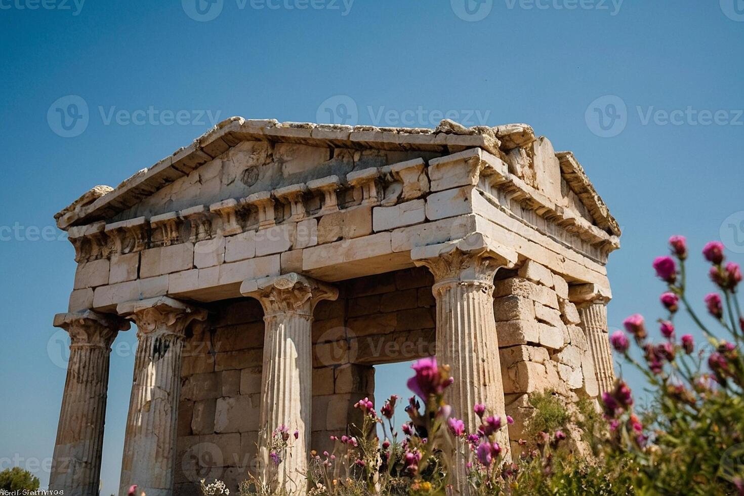 el restos de el templo de Apolo a efeso, Turquía foto
